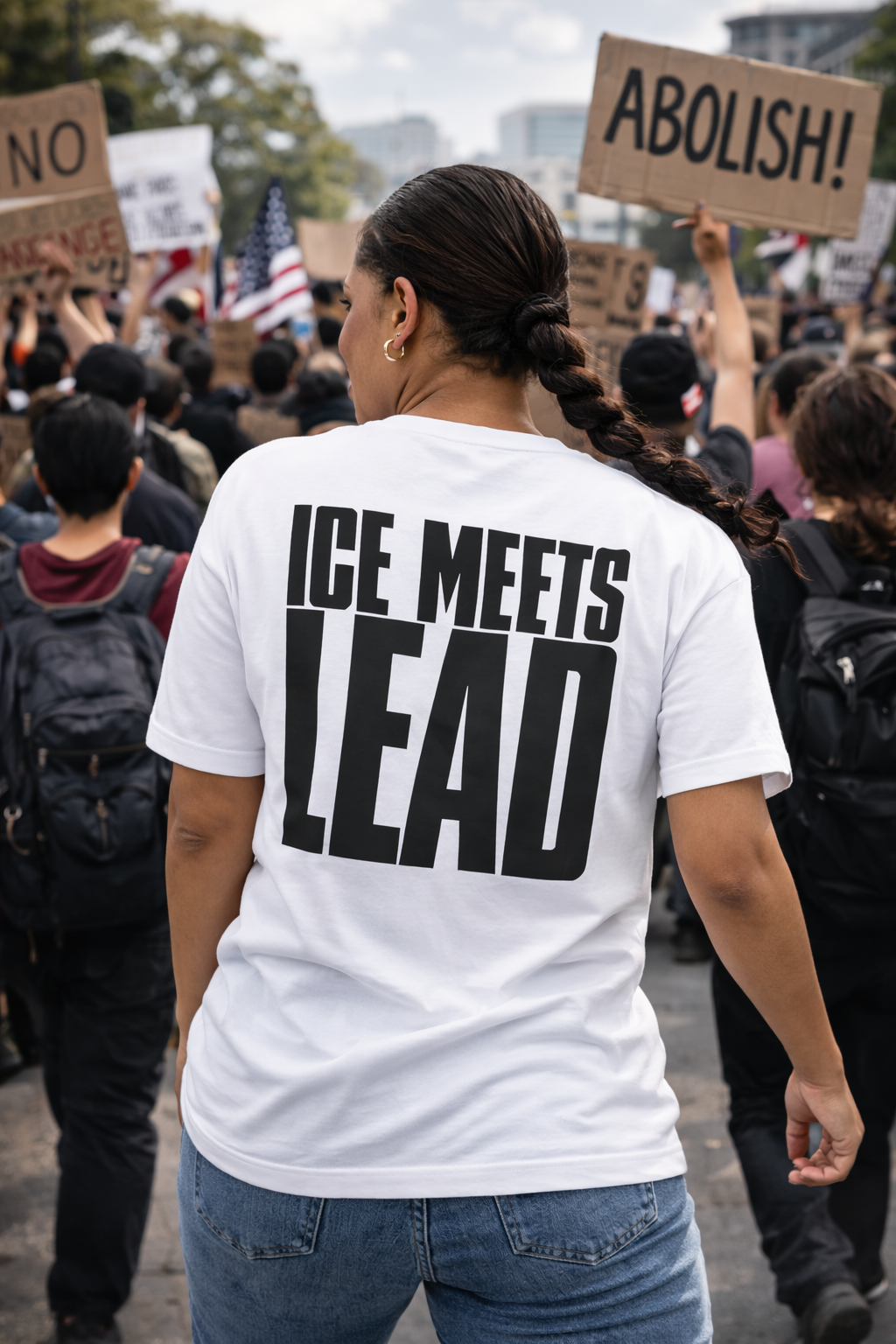 Ice Meets Lead Tee