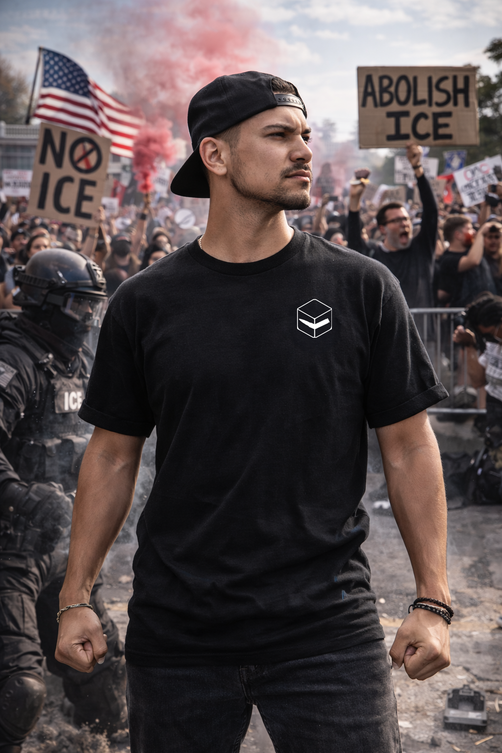 Ice Meets Lead Tee