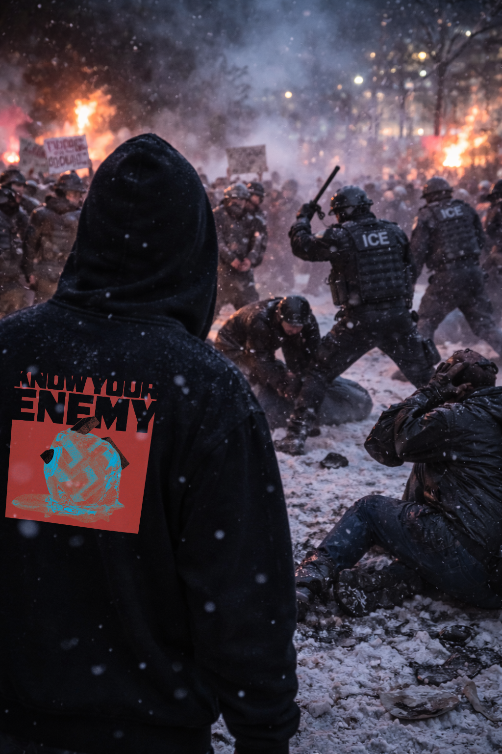 Know Your Enemy Full-Zip Hoodie